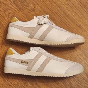 Gola Women's White and Tan Sneakers